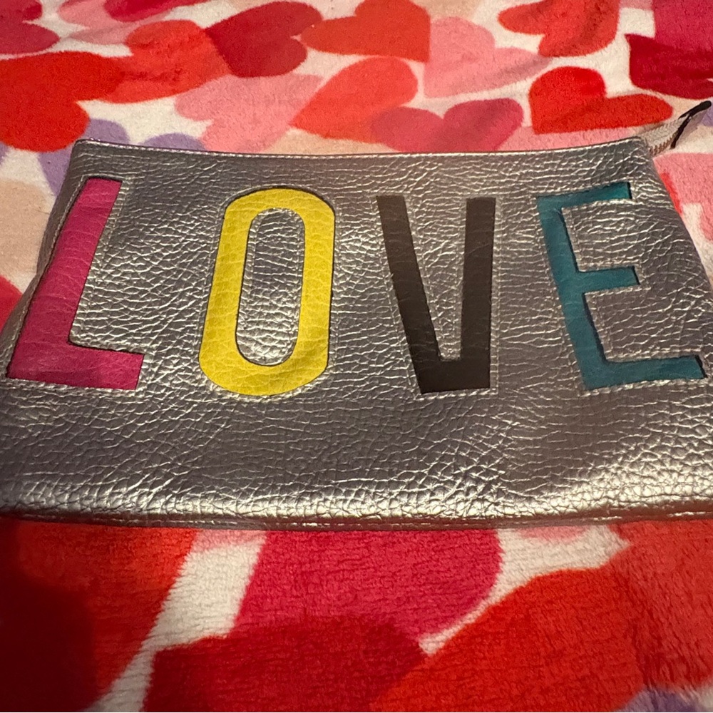 Vintage Juicy Couture Colorful LOVE Clutch